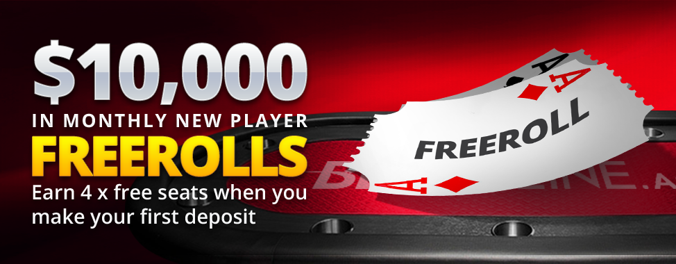 $10,000 New Player Freeroll